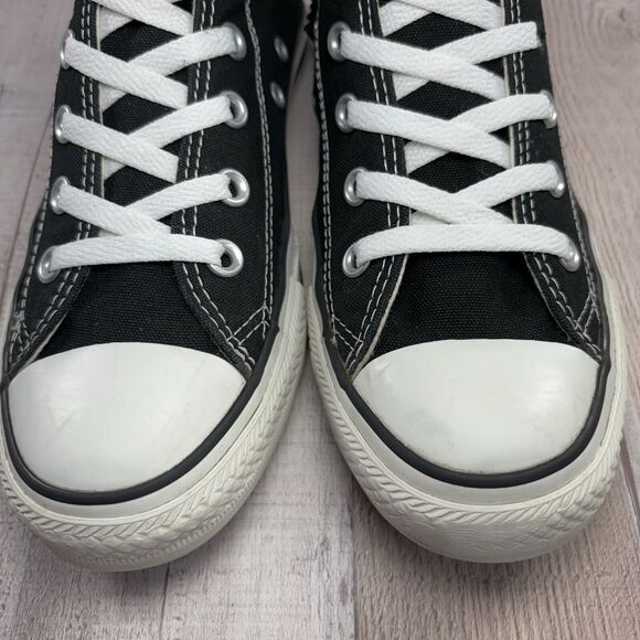 Converse Chuck Taylor All Star High Top Studded Women's 8 Canvas Sneakers Black - Picture 4 of 14